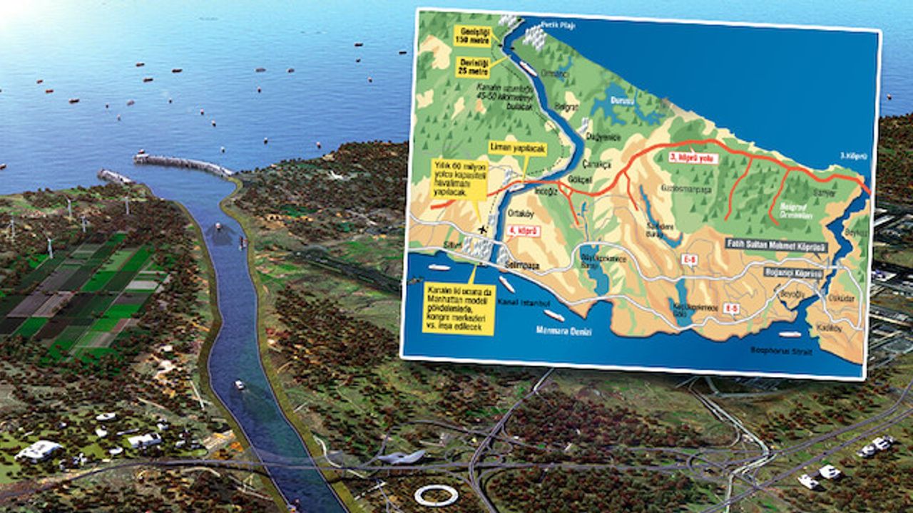 Kanal İstanbul projesi nedir? Kanal İstanbul projesi başladı mı, ne zaman bitecek?