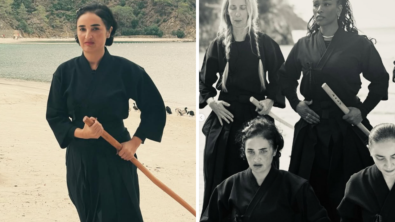 Kardeşlerim’in Şengül’ü Fadik Sevin Atasoy Dünyanın İlk Kadın Samuray Okuluna Katıldı!