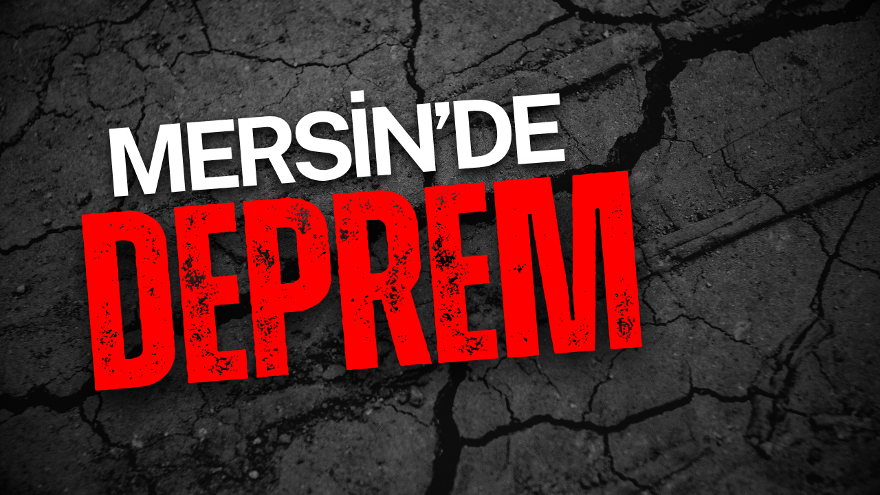 Mersin’de 3.8 büyüklüğünde deprem meydana geldi