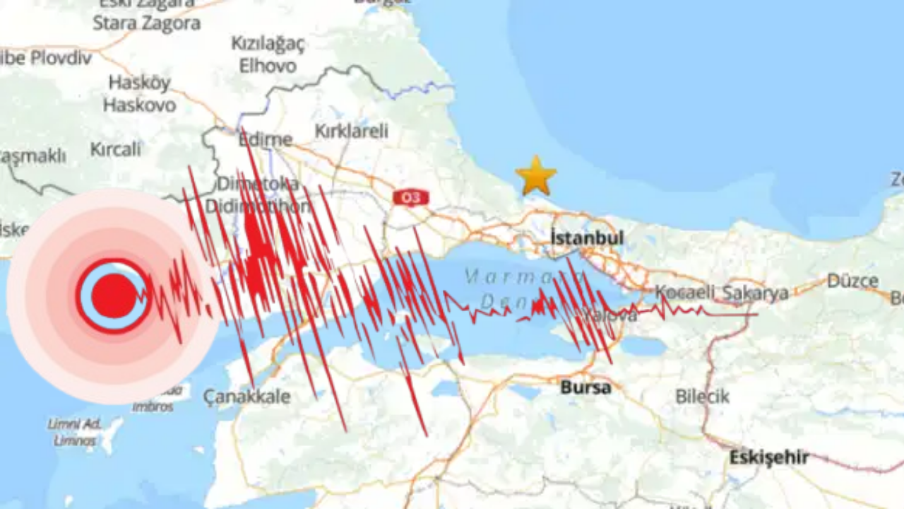 Son Dakika: İstanbul’da Hissedilen Deprem Korkuttu