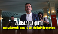 Alkışlarla çıktı: Ekrem İmamoğlu'nun haftalar sonra ilk net görüntüsü