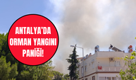 Antalya’da orman yangını: Lara’da alevler yükseldi