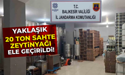 Jandarmadan Büyük Vurgun! Balıkesir’de 20 Ton Sahte Zeytinyağı Ele Geçirildi