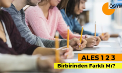 ALES 1 2 3 Nedir? Aralarında Fark Var Mı?