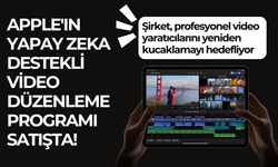 Apple'ın yapay zeka destekli video düzenleme programı satışta!