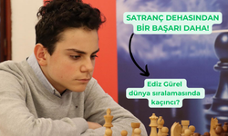 15 yaşındaki satranç dehası Ediz Gürel dünya sıralamasında ilk yüze girdi!