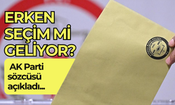 Türkiye erken seçime gidecek mi? AK Parti sözcüsü açıkladı...