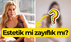 Sosyal medyada gündem Sinem Kobal! Estetik mi zayıflık mı?