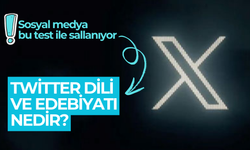 Twitter'ı sallayan test: Twitter dili ve edebiyatı