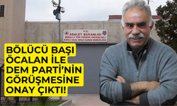 Bölücü başı Abdullah Öcalan ile DEM Parti’nin görüşmesine onay çıktı.