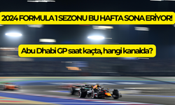 Formula 1 Abu Dhabi GP saat kaçta, hangi kanalda?