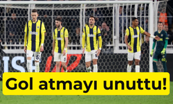 Fenerbahçe, Avrupa'da gülemedi! İlk kez gol atmayı unuttular...