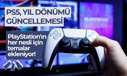 PS5 yıl dönümü güncellemesi:  PlayStation'ın her nesli için temalar ekleniyor!