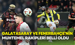 Avrupa’da final gecesi hüsranla bitti: Galatasaray ve Fenerbahçe’nin play-off turu muhtemel rakipleri belli oldu