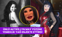 Estetik Faciası: Ünlü Aktris Lyn May Yüzüne Yemeklik Yağ Enjekte Ettirdi