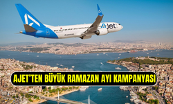 AJet’ten Ramazan’a özel kampanya: Yurt içi seyahatler 699 TL’den başlayacak