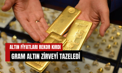 Altın yeni rekorlarla yoluna devam ediyor: Gram altın zirveyi geliştiriyor