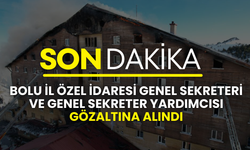 Bolu İl Özel İdaresi Genel Sekreteri ve Genel Sekreter Yardımcısı gözaltına alındı