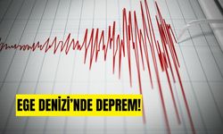 Ege Denizi'nde 5,2 Büyüklüğünde Deprem! İzmir'de Hissedildi!