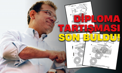 Tartışma bitti! Ekrem İmamoğlu’nun diploması sahte mi?