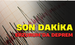 Son Dakika! Erzurum’da deprem oldu