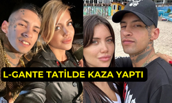 L-Gante tatilde kaza geçirdi: Wanda Nara’dan ilk paylaşım geldi