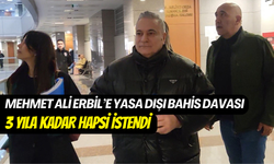 Mehmet Ali Erbil’e yasa dışı bahis soruşturması: 3 yıla kadar hapsi isteniyor