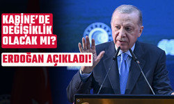 Kabine'de değişiklik olacak mı? Cumhurbaşkanı Erdoğan açıkladı