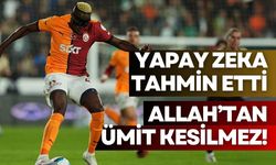 Tur şansımız var mı? Yapay zeka, Galatasaray-AZ Alkmaar maçının skorunu tahmin etti!