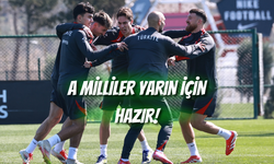 A Milli Takım, Son Antrenmanını Yaptı! Kritik Maç Öncesi Son Hazırlıklar Tamam!