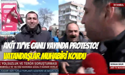 Akit TV’ye canlı yayında protesto: Muhabir, vatandaşlar tarafından kovuldu