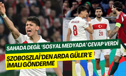 Arda Güler ‘’Sus’’ işareti yapmıştı: Dominik Szoboszlai sahada değil ‘’sosyal medyada’’ cevap verebildi