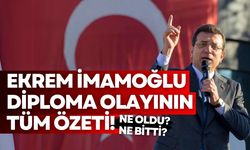 Ekrem İmamoğlu diploma olayının tüm özeti! Hiç bilmeyenler için bütün bilgiler!