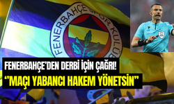 Fenerbahçe’den Galatasaray maçı için yabancı hakem talebi: TFF’den açıklama geldi