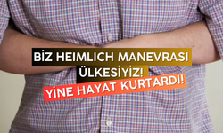 Heimlich Manevrası Yine Hayat Kurtardı!