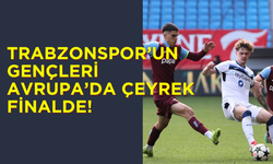 Trabzonspor’un gençleri Avrupa’yı sallıyor: UEFA Gençlik Ligi’nde çeyrek finale yükseldiler