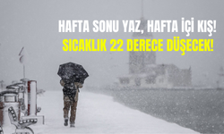 Türkiye’de kış geri dönüyor: İstanbul’da hava 22 derece birden düşecek