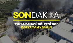 Tuzla Organize Sanayi Bölgesi’nde korkutan yangın: Alevler gittikçe büyüyor