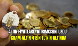 Altın fiyatları yerle bir: Gram altın 3909 TL’ye geriledi