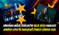 Amerikan Müzik Ödülleri’nde kazananlar belli oldu: Jennifer Lopez’den dansçılarına ateşli öpücük