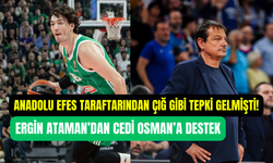 Anadolu Efes taraftarı tepki göstermişti: Cedi Osman’dan yanıt geldi