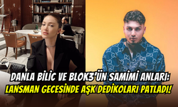 Aşk dedikoduları arttı: Danla Bilic ile Blok3 lansman gecesinde el ele