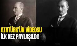 Atatürk’ün fotoğraf çektirirken çıkan videosu! İlk kez göreceksiniz