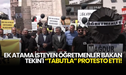 Atama Bekleyen Öğretmenlerden ‘Tabutlu’ Protesto: "Eğitim Sistemi Öldü"