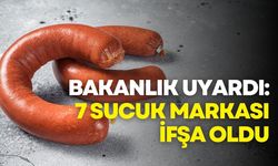 Bakanlık 7 sucuk markasını ifşa etti: Sakatat, kanatlı eti, deri dokusu tespit edildi