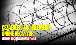 Türkiye'de cezaevinden tahliye edilenlerin %45'i tekrar suç işliyor