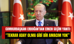 Cumhurbaşkanı Erdoğan’dan seçim mesajı: ''Tekrar aday olma derdim yok’’