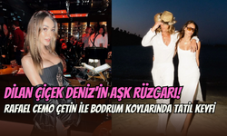 Dilan Çiçek Deniz, Bodrum’da tatiline başladı: Sevgilisi Rafael Cemo Çetin ile aşk pozu