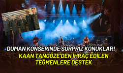Duman’dan İzmir’de unutulmaz 19 Mayıs konseri: Kaan Tangöze’den ihraç edilen teğmenlere destek