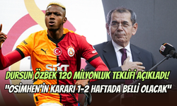 Dursun Özbek, çılgın Osimhen teklifini duyurdu: Galatasaray’ın transfer planı nasıl şekillenecek?
